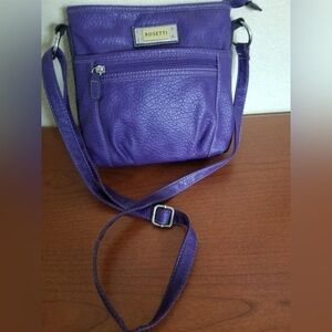 Purple crossbody